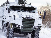 DANA howitzers and modern TITUS armoured vehicles in Lithuania, artillerymen coped with challenging terrain and frost