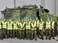 Students of the military high school in Moravská Třebová visited the companies Tatra Trucks and Tatra Defence Vehicle in Kopřivnice