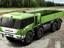 The new Tatra Force e-Drive Hybrid will be used in the civilian sector and by security forces