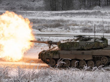 Reportage on the first training of our tankers with Leopard 2A4