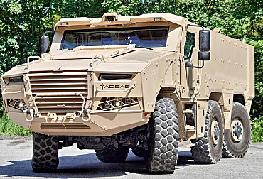 TADEAS – New armoured vehicle on a Tatra chassis