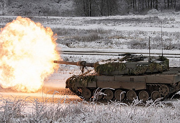 Reportage on the first training of our tankers with Leopard 2A4