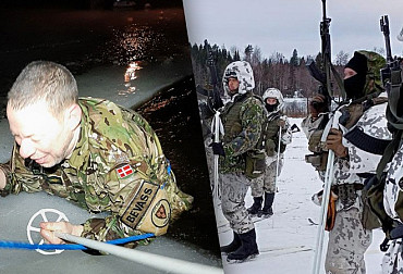 Professionals and reservists regularly enhance their cooperation with the Finnish army