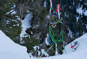 Winter training in the extreme conditions of the Krkonoše Mountains