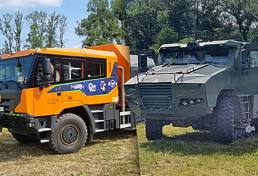 CSG Group Showcases Tatra Automation and TADEAS Vehicle at Signal Forces Conference