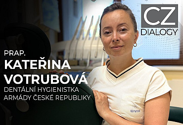 Warrant Officer Kateřina Votrubová: Dental hygiene is a soldier's operational capability