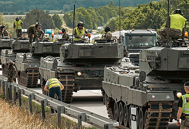 Leopards on the Highway for the First Time