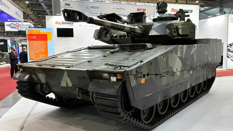 The Mechanised Brigade will receive the coveted CV90 armoured vehicles ...